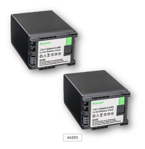 Imagen 1 de 2 de (2) Baterias Mod. 66203 Para Canon Bp-820