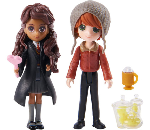 Harry Potter Magical Minis Ron & Parvati Set