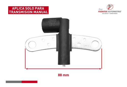 Sensor Y Arnes Posicion De Cigüeñal Megane 1.6 2003 2004 Std