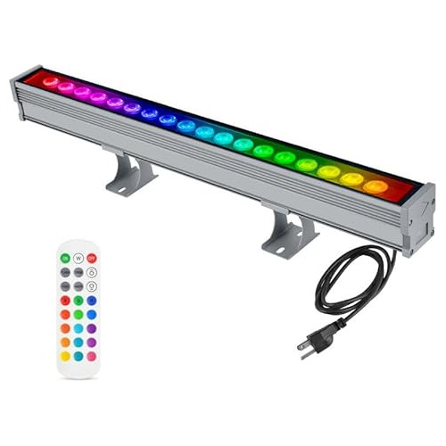 Luces Lavadoras De Pared Led 54w Cambio De Color Rgb Co...