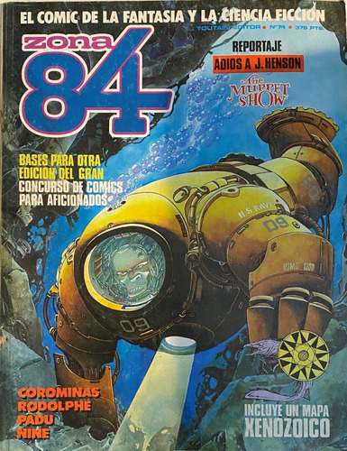 Revista Zona  84 Comic Fantasía Ciencia Ficción Nº 74  Rba
