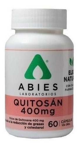 Quitosan 400mg Abies 60 Cápsulas