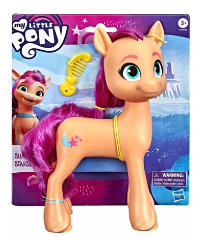 Imagen 3 de 4 de Muñeca My Little Pony Movie Sunny Juguete Peinar Unicornio
