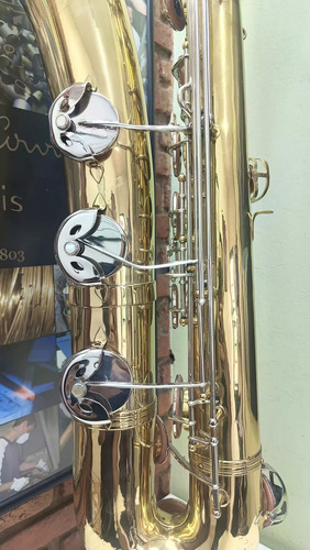 Sax Barítono Weril C/lá Grave Cód:557 Laqueado (Usado)