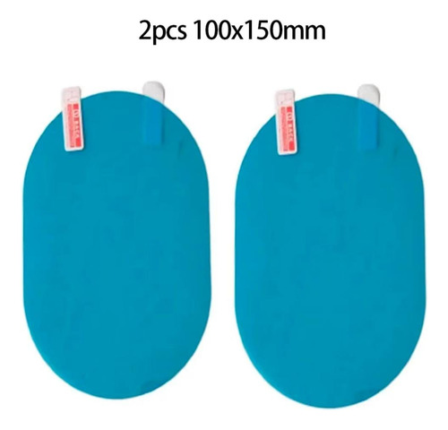 Pelicula Impermeable Antiniebla Para Espejo Lateral 2 Pz
