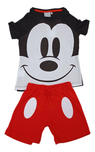Pijama Mickey Mouse Cortos Disney Niño Varón Original