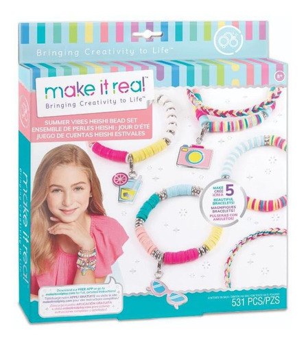 Make It Real Pulsera Con Cuentas Summer Vibes
