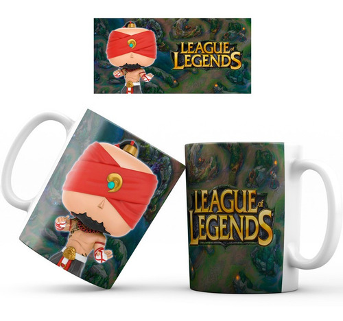 Mug Taza League Of Legens Funko Regalo 007