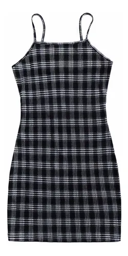 Vestido cuadrille gris new arrivals