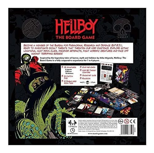 Hellboy El Juego De Mesa (base Juego) Silencio Horror 5hbzl
