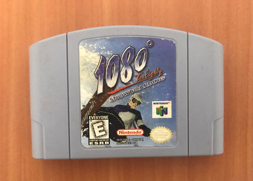 Juego De Nintendo 64 , 1080 Ten Eighty Snowboarding .