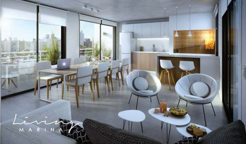 Venta De Apartamento De 1 Dormitorio En Living Marina