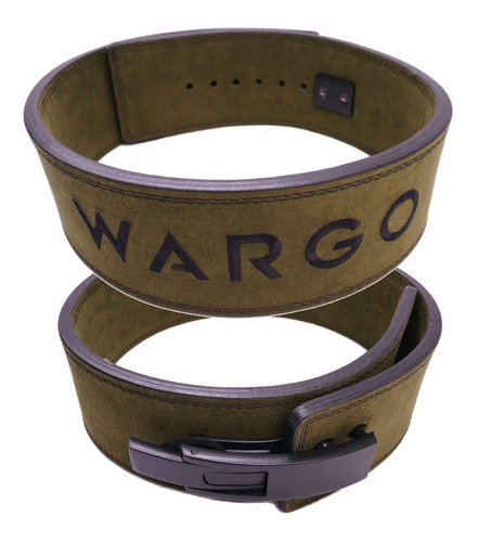 Cinturon Palanca Wargo Militar Cuero 10 Mm Powerlifting Gym