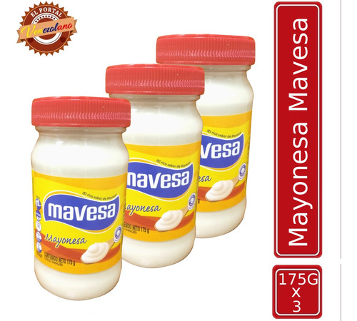 Mayonesa Mavesa 175g X 3 - g a $63