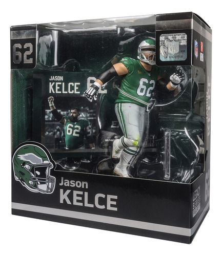 Figura Mcfarlane Legacy Nfl Eagles Jason Kelce F11
