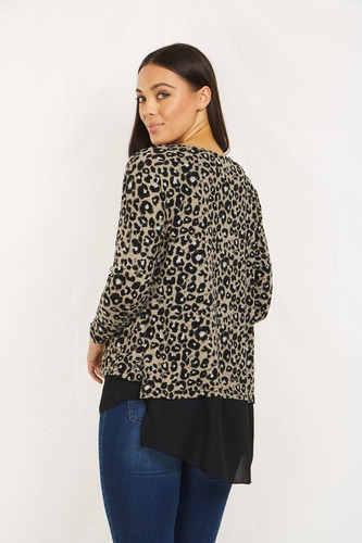 Imagen 4 de 9 de Blusa Rocco Modelo Pardal - T508147 - Talles Del S Al 3xl