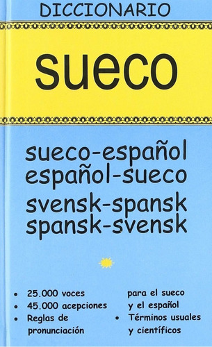 Diccionario Sueco - Español / Español - Sueco - Lu Barcelona