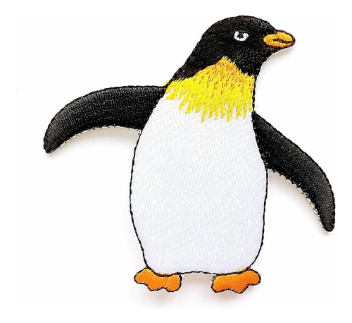 Plancha De Coser Pl Cute Penguin Con Logotipo De Dibujos Ani