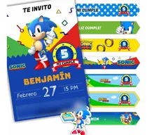 Comprar Kit Imprimible Personalizado  Candy Bar Sonic 1