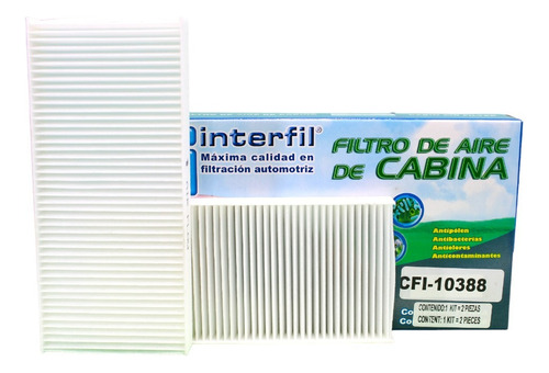 Filtro Cabina A/c Para Nissan Titan 5.6l 2004-2020 Cfi-10388