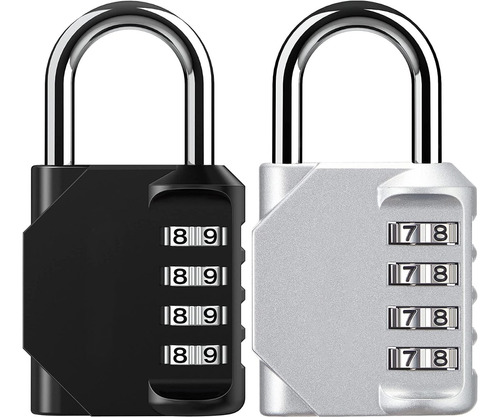 2pcs Candados De Seguridad Combinación Para Locker