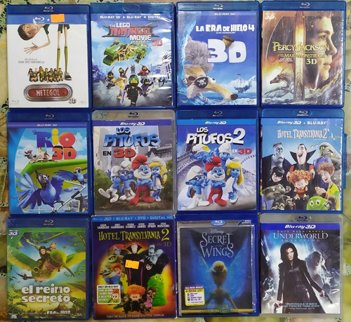 Blu Ray 3d Originales Oferta Varios Titulos