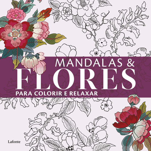 Libro Mandalas & Flores Para Colorir E Relaxar De Editora La