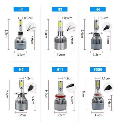 Am Kit Faros Delanteros Led Luz Alta Y Luz Baja Para Suzuki