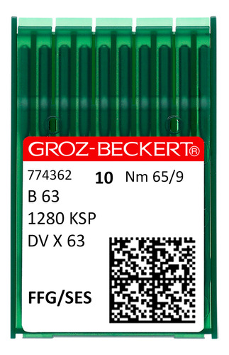 Agulha Para Máquina De Costura Galoneira B 63 Dv X 63 Ffg