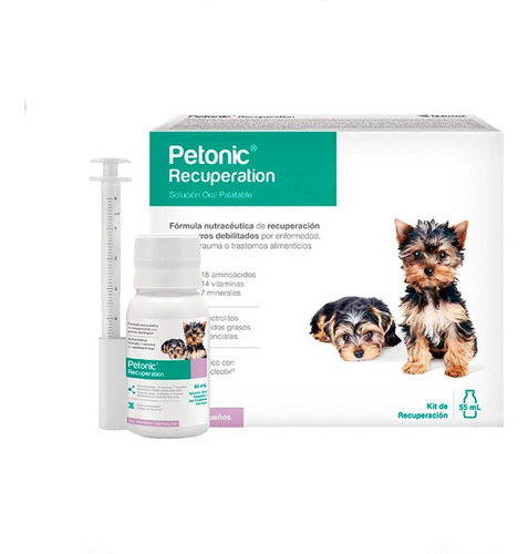 Petmedica Petonic Recuperacion Perro Chico Y Puppy 55 Ml