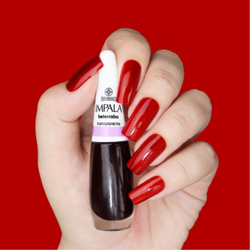 Esmalte Impala Cremoso Beterraba 7,5ml.