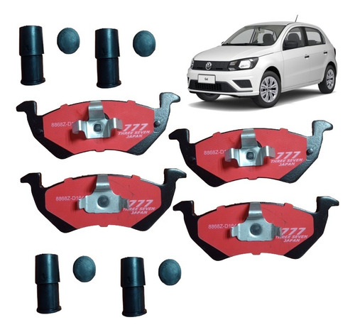 Balatas Vw Saveiro 2012 2013 2014 2015 2016 2017 Ceramica