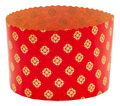 100 Tazas Para Hornear Magdalenas Tipo Panettone, 13,5 Cm X