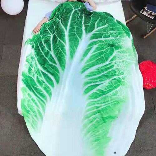 Manta De Repollo Manta De Lechuga Divertida Y Creativa Manta