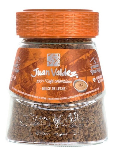 Cafe Juan Valdez Soluble 100% Colombiano 95g Dulce De Leche