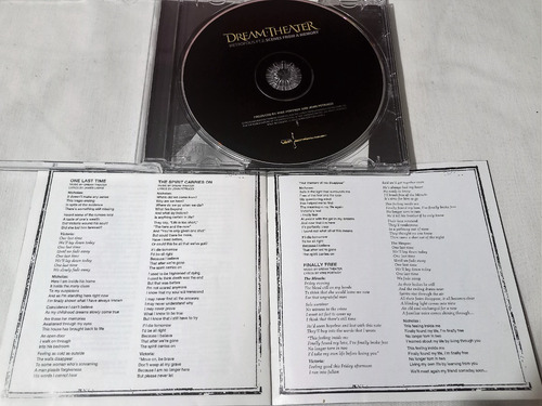 Dream Theater - Metropolis Pt. 2: Scenes From A Memory Cd (Usado)