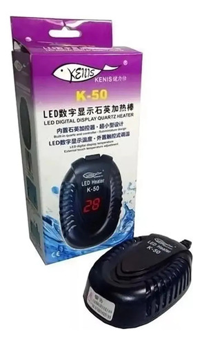 Aquecedor Hopar Com Termostato Digital K-50 100w 127v
