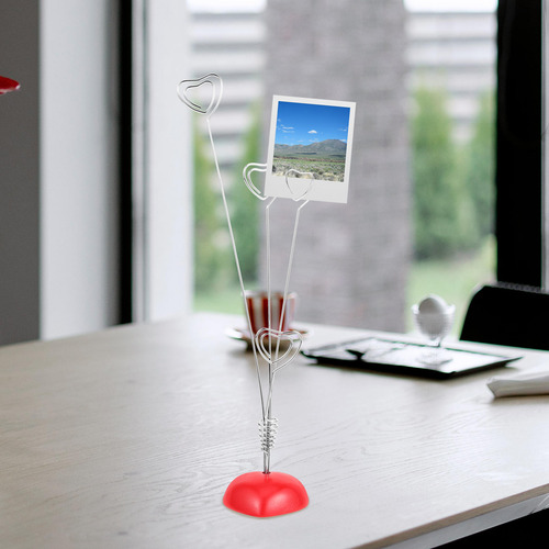 Soporte Para Fotos Con Forma De Corazón, Forma De Árbol De N