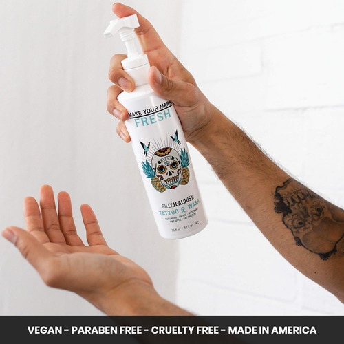 Limpiador De Tatuajes Billy Jealousy Make Your Mark 473 Ml C