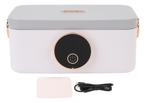 Contenedor Eléctrico Para Almuerzo Inalámbrico Con Carga Usb