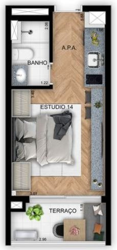Imagem 18 de 20 de Apartamento À Venda No Bairro Vila Madalena - São Paulo/sp - O-18525-30920