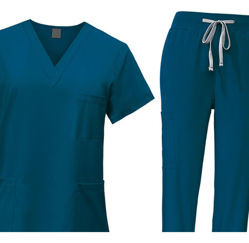 Conjunto De Uniforme Médico Para Mujer, Ropa De Trabajo De