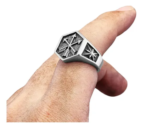 Anillos de acero quirurgico hombre sale