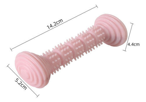 L 2 Juguete Masticable For Perros, Juguete Interactivo Rosa