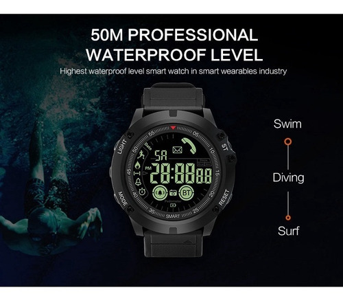 Reloj inteligente Apple Samsung Mon Cardiac a prueba de agua