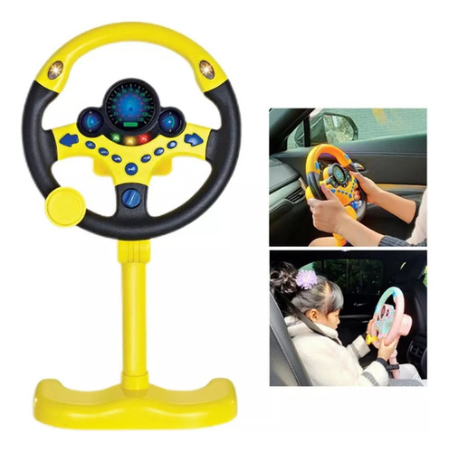 Juguete De Volante Interactivo Para Niños Con Sonido Musical