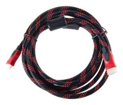 Cable Hdmi Macho A Macho De 3m De Alta Calidad Color Negro
