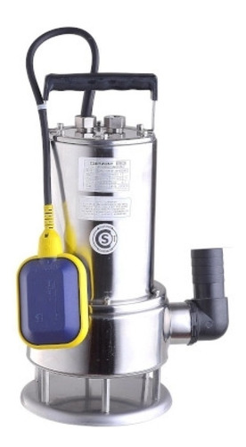 Bomba Cloacal Wq1,1b Sumergible Desagote Czerweny Inox 1,5hp Color Acero