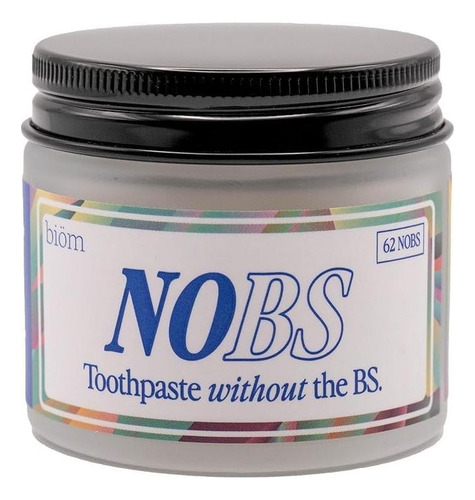 Tabletas De Pasta De Dientes Biöm - Sin Flúor Y