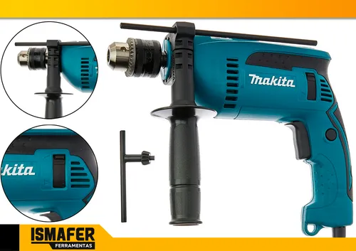Furadeira De Impacto 1 2pol. 760w Com Maleta Hp1640k Makita